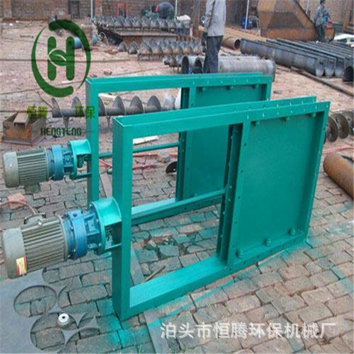 手动插板阀 600*600方口插板门耐高温不锈钢闸阀除尘器卸灰插板阀