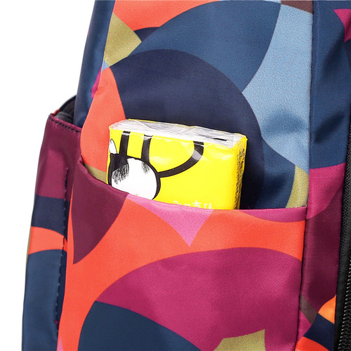 Trendy Double Shoulder Bag for Women - 2020 New Model Anti-Theft Outdoor Leisure Travel Bag with Cross-Border Printed Oxford Cloth School Bag