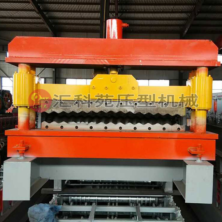 供应840压瓦机设备 铝合金板滚压成型机 钢结构铝板压瓦机