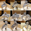 Accessory, wedding ring for beloved, wish, European style