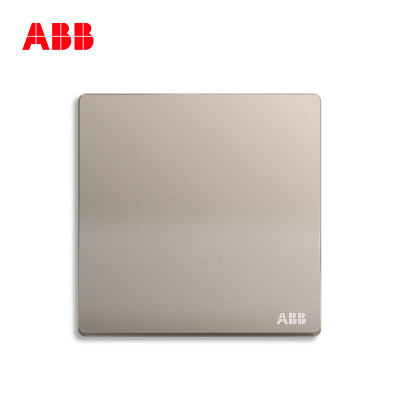 ABB开关插座轩致朝霞金 一位一开中间中途三控多控开关AF119-PG