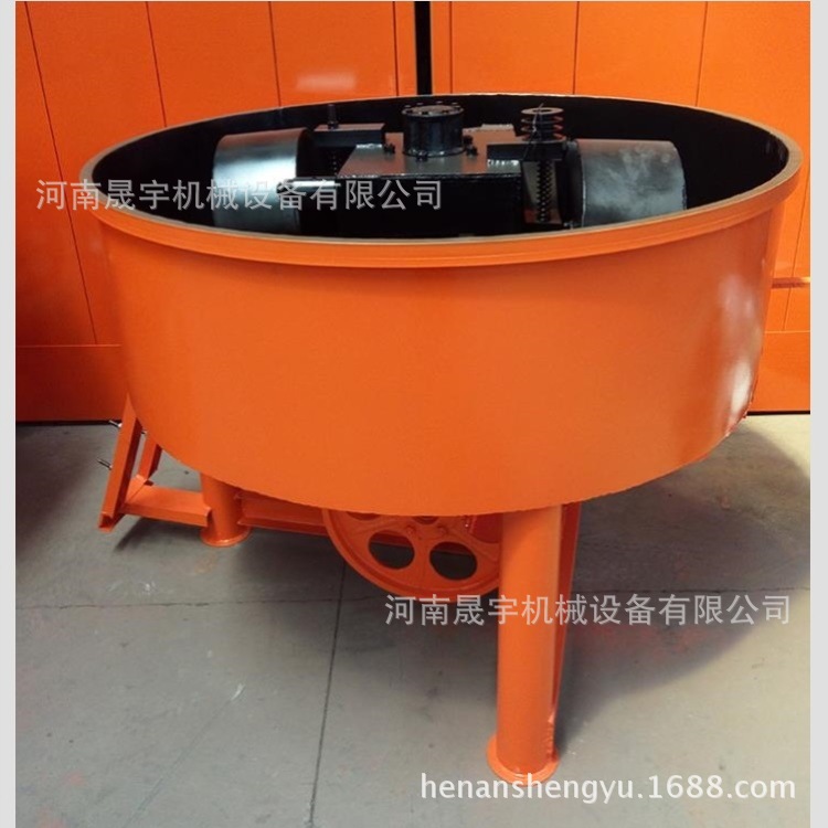 小型立式平口轮碾机 不锈钢轮碾式混沙机 实验室碾轮式立轴搅拌机
