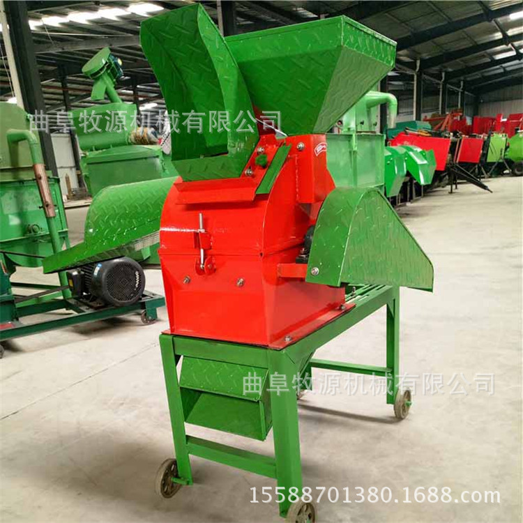 咸阳锤式粉碎机厂家   干湿两用小型秸秆饲料粉碎机价格