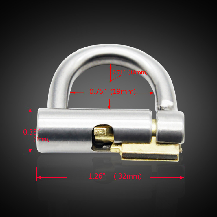 囚鸟 PA锁 不锈钢材质穿刺PA600贞洁器CB6000贞操锁/器成人用品-阿里巴巴