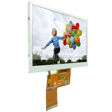 5寸TFT LCD彩色液晶顯示屏/480x272點陣彩屏模塊/可配觸摸屏