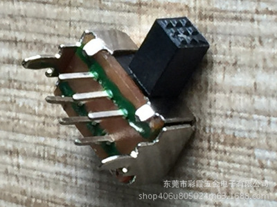 SK-22D02各系列拨动开关双极双位 电子产品电动玩具两档开关