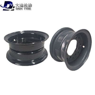 Forklift Rim Wheel hub Resultant Steel ring 600-9 Rim Wheel hub Dedicated Screw Matching tyre axle