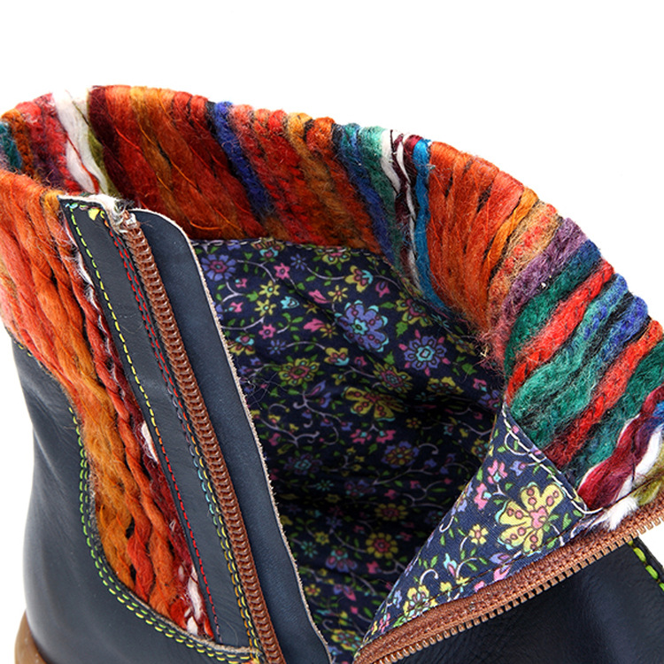 Bottes femme en En cuir - Ref 3355358 Image 13