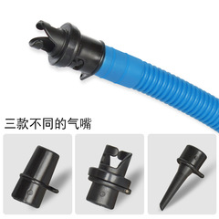 大號9寸充氣泵充氣船皮划艇夾網船衝鋒舟腳踩充氣抽氣兩用充氣泵