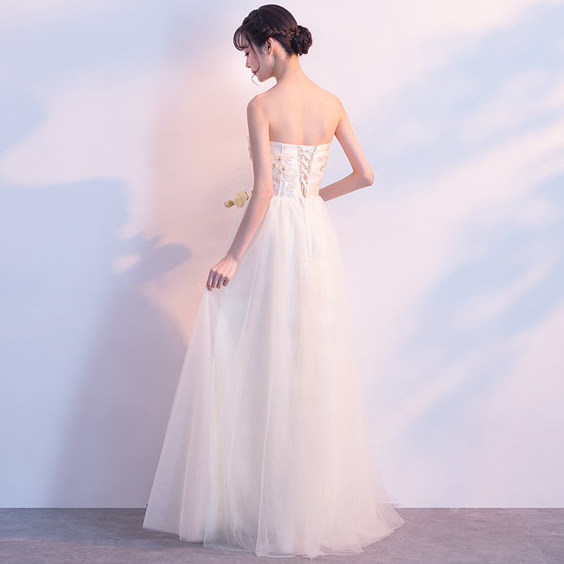 Vestido de noche para mujer, modelo nuevo de verano 2026 para anfitriona de reunión anual, elegante y distinguido, estilo largo y ajustado que estiliza la figura.