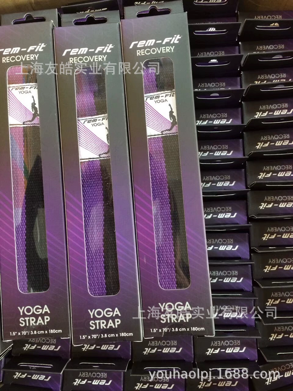 Йога тренировочный ремень несколько поставок Йога Велкро ремень Жаккард