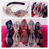 Fashionable headband with bow, brand demi-season hair accessory, Korean style