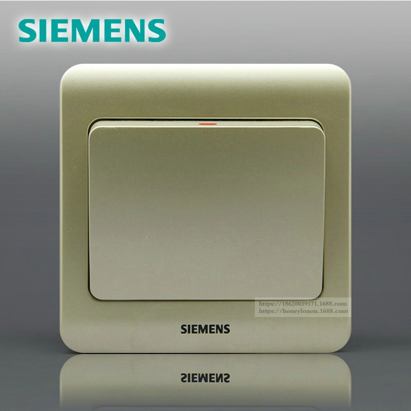 SIEMENS/西门子 远景Vista 金棕 20A双极开关5TA01011CC133
