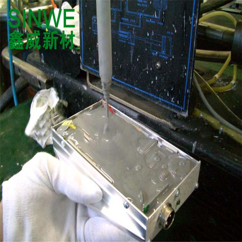 高导热灌封胶电子电源led散热防水硅胶灰色双组份快干型导热胶水