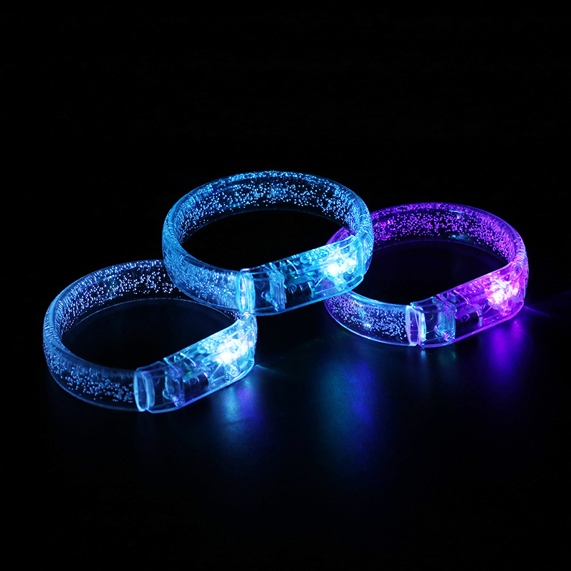 亚克力发光手环 led亚克力发光手环 亚克力led手环 亚克