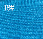 En stock catiónico cifrado de poliéster Lino liso sofá almohada caja de almacenamiento poliéster tela de lino