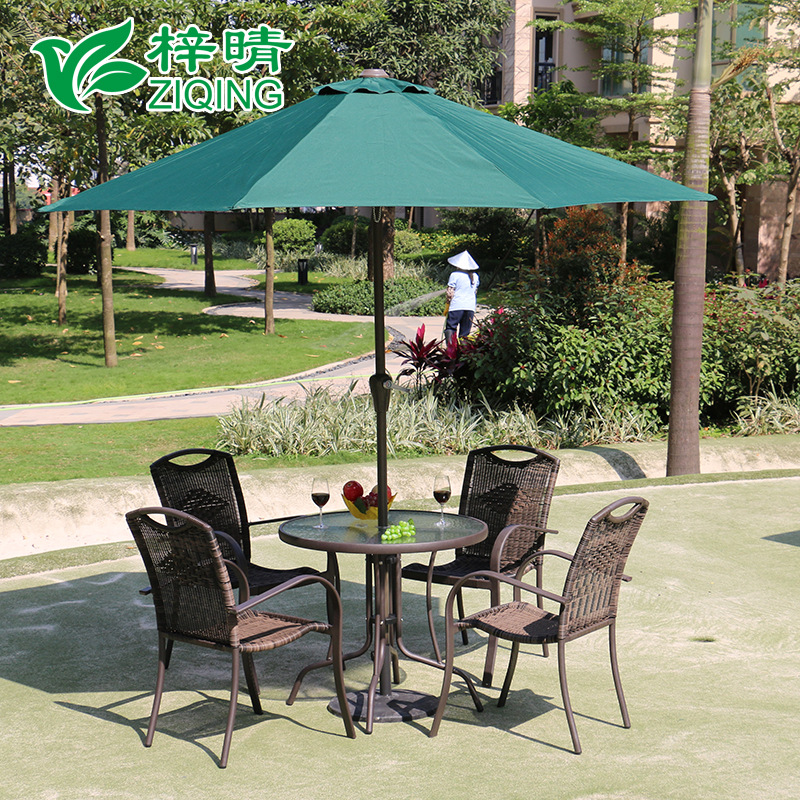 包邮户外遮阳伞欧式庭院伞罗马伞摆摊伞3米花园大太阳伞厂家直销