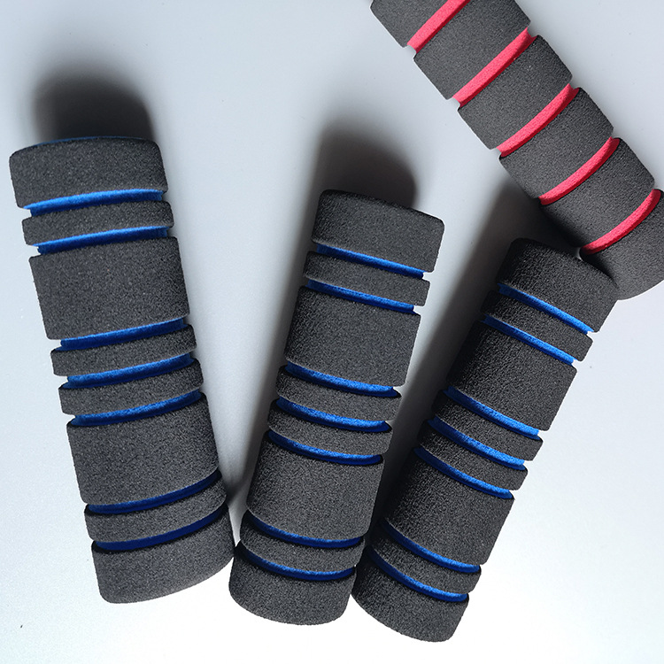 厂家EVA泡棉握手柄套 NBR橡塑发泡海绵把套 运动器材把手套管