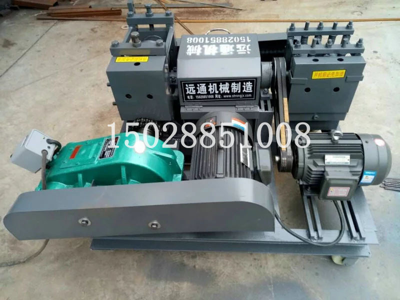 大型立式废旧钢筋调直机6-32厘死弯都可调直