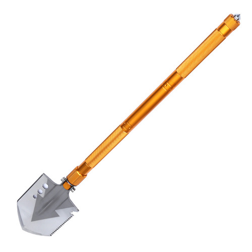 Manufacturer wholesale multifunctional military shovel outdoor camping supplies engineer shovel vehicle-mounted folding carbon steel military shovel