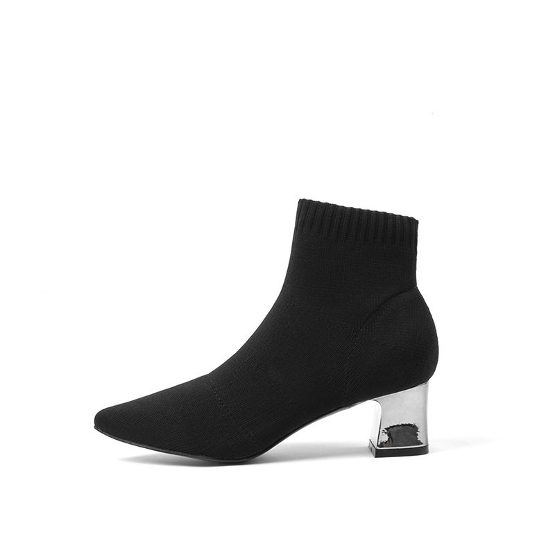 Bottes femme en Tissu - Ref 3354982 Image 5