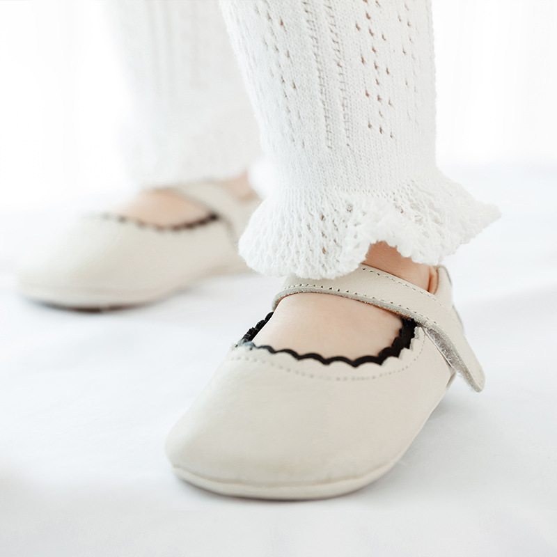 Nuevo verano malla delgada polainas de los niños niñas blanco peinado algodón bebé noveno pantalones calcetines DE LOS NIÑOS Calcetines image 3