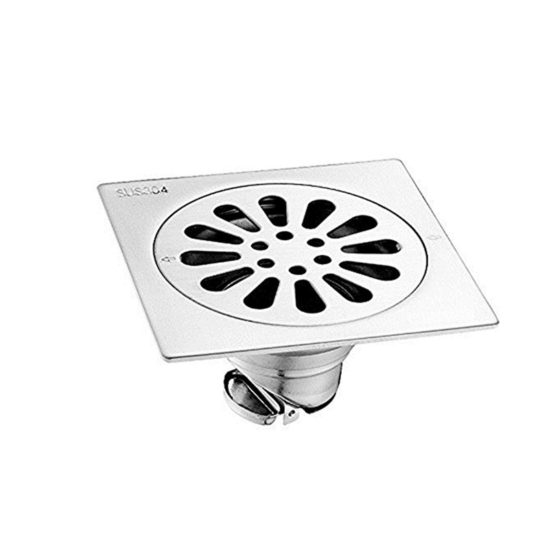 廠家直供304不鏽鋼翻蓋防臭地漏 衛生間洗衣機防堵快下水地漏工程