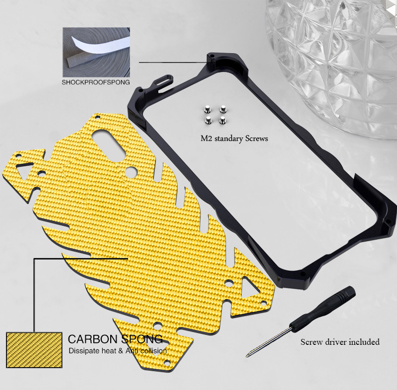 SIMON New THOR II Aviation Aluminum Alloy Shockproof Armor Metal Case Cover for OPPO K1 & OPPO R15x