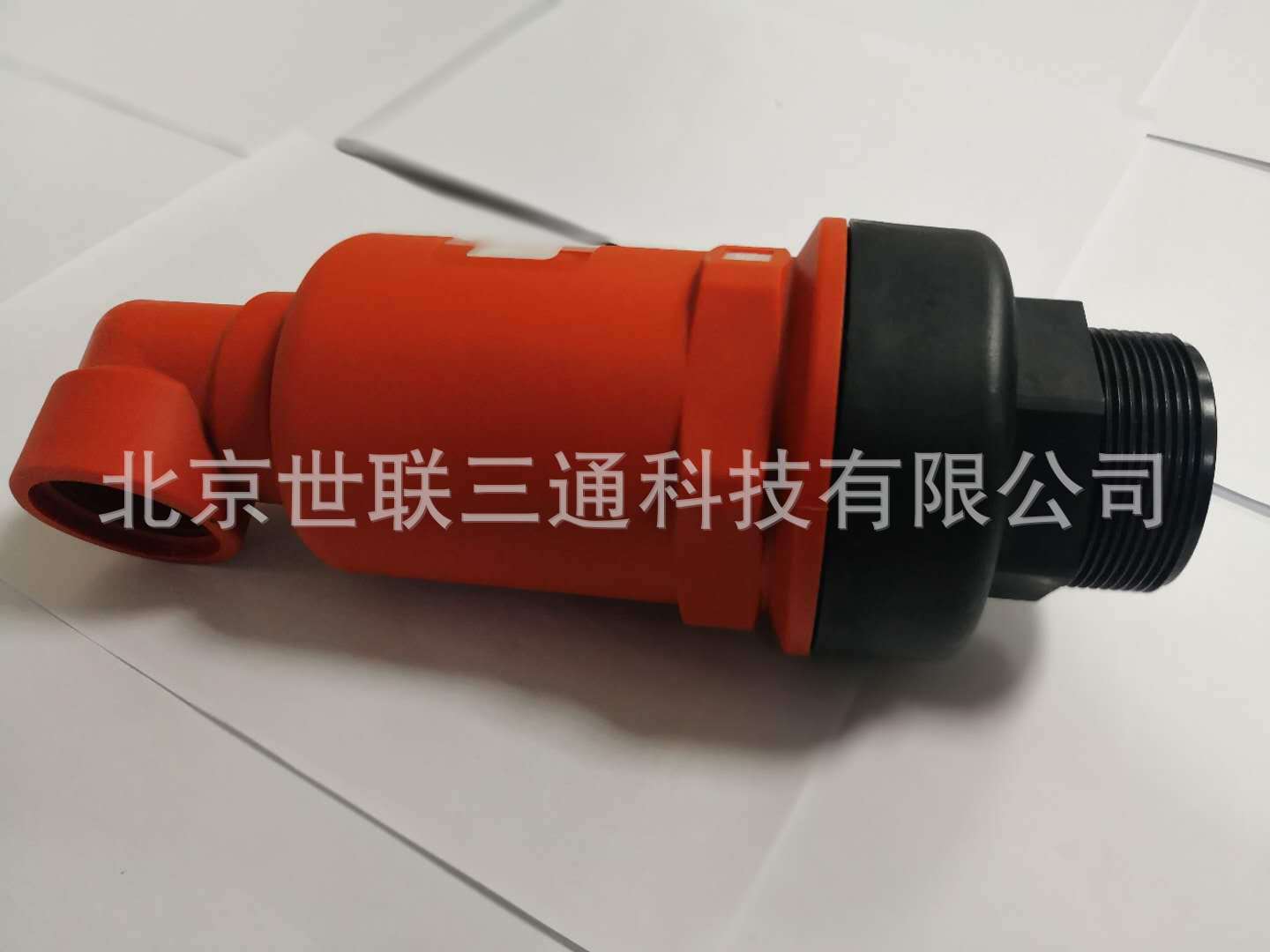 Fabricante suministro de 2 pulgadas DN63 válvula de escape / plástico continuo bidireccional vacío temperatura ambiente válvula de escape de riego