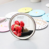 Cartoon round handheld mirror