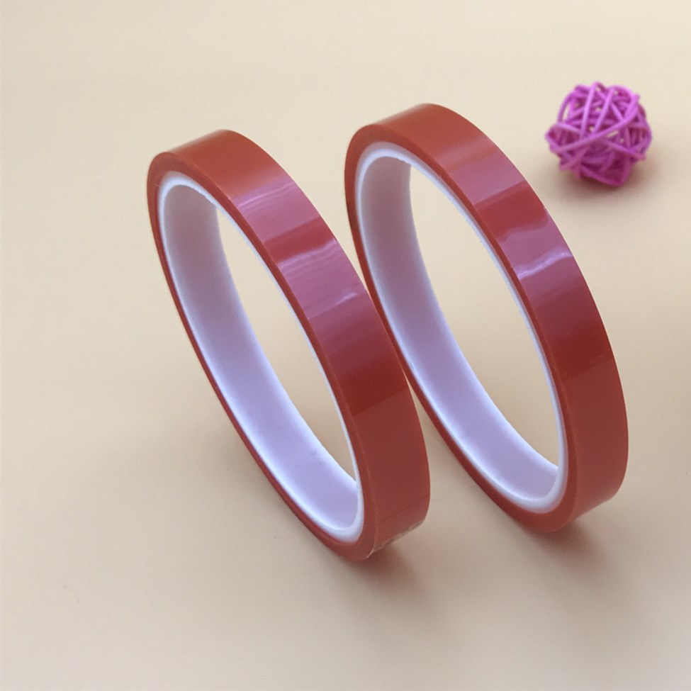 防静电聚酯耐高温胶带 无残胶聚酯红色工业胶带厂家直销