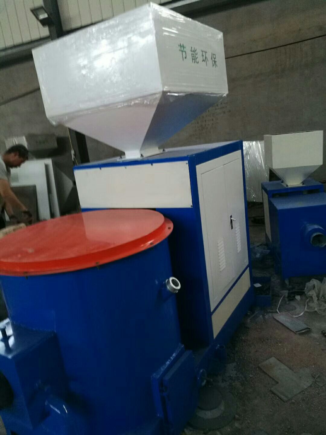 伯纳厂家直销生物质颗粒燃烧机 热水锅炉节能改造加热设备
