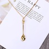 Small classic accessory, royal necklace, spoon, wholesale