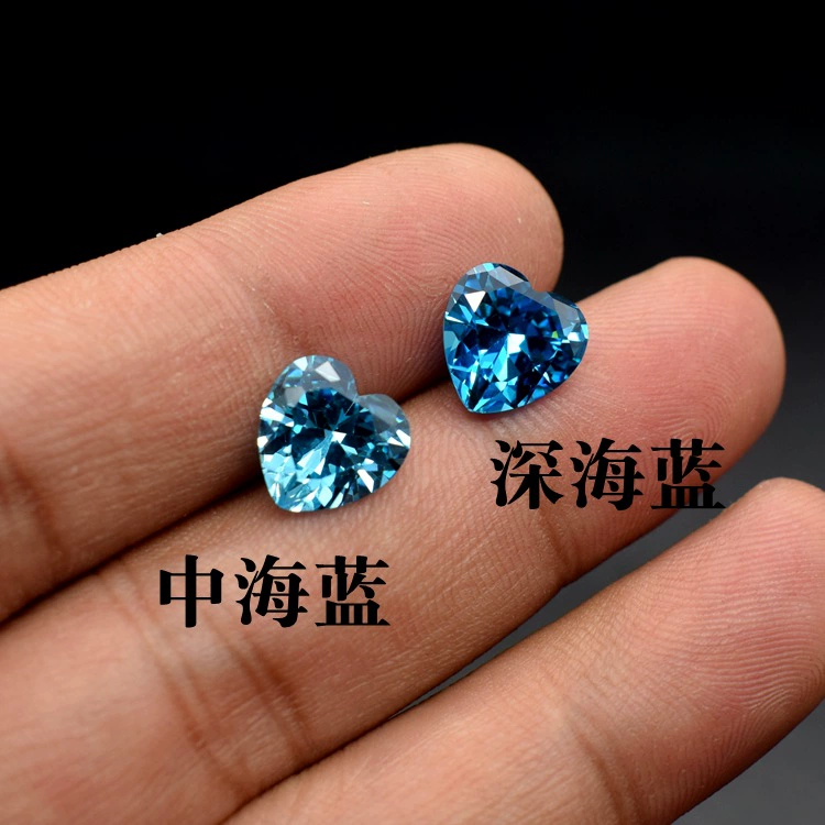 Цирконий сердце в форме, gemstone, кольцо, подвеска, каменная инlay, 12 мм
