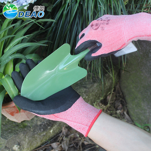Gardening high-elastic gloves, stab-proof and puncture-resistant garden work protective gloves, waterproof, non-slip, wear-resistant, breathable labor protection gloves