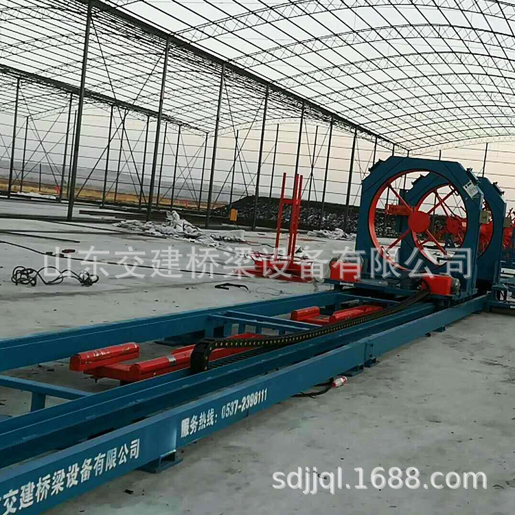 甘肃河口施工项目用滚笼机  SJG1500数控钢筋笼焊机价格