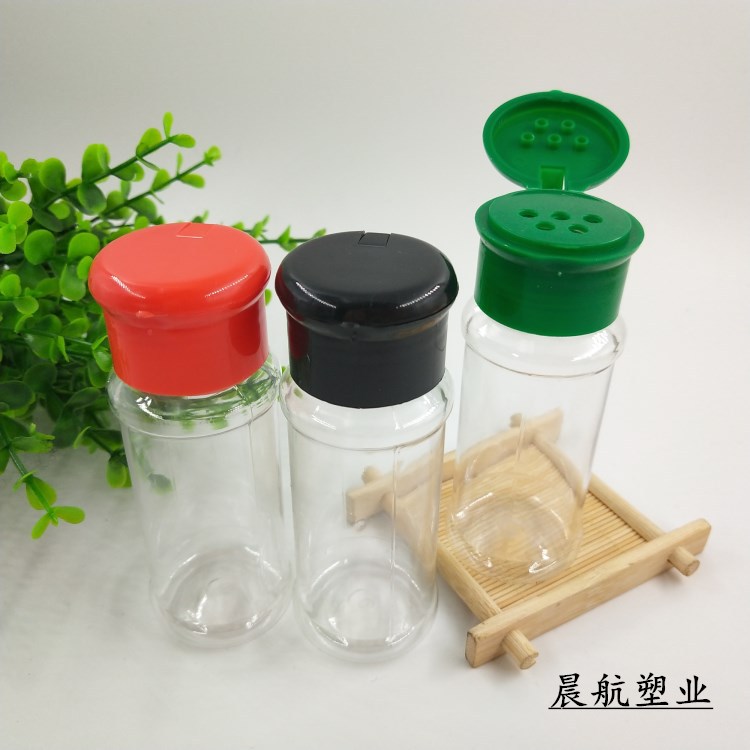 En existencia 100mL botella de plástico 100mL sub-botella de plástico para mascotas