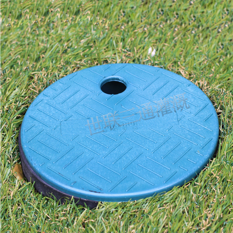 Ventas directas de la caja de válvula de plástico para el riego por aspersión verde 708 caja de válvula 6 pulgadas caja de válvula