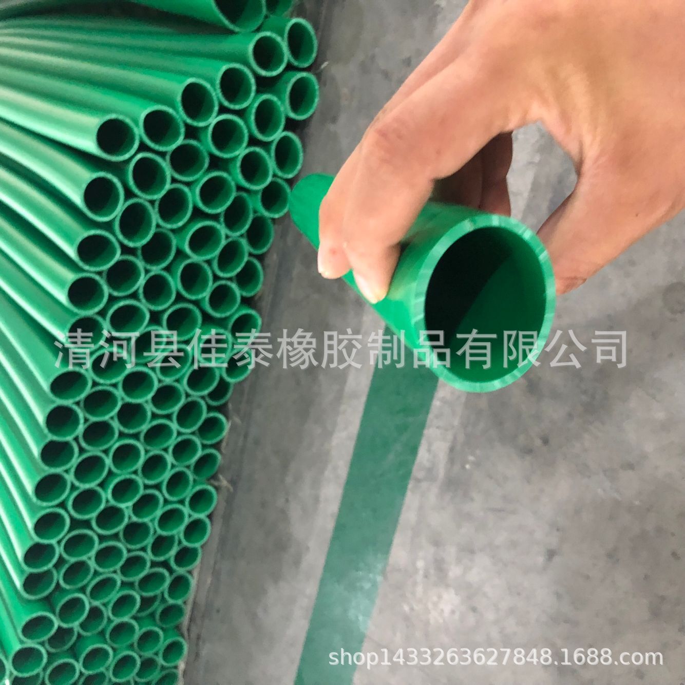 PVC电力管 地下高压线缆管 工程排水管 彩色软硅胶管