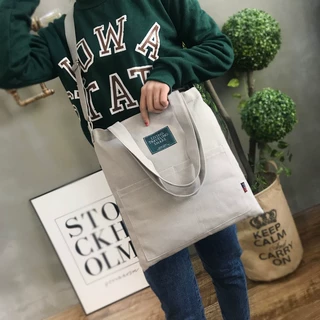 ins布包女chic帆布包女斜挎包学生韩版单肩原宿日系ulzzang手提袋