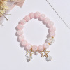 Fashionable crystal bracelet, cute jewelry, accessory, Korean style, creative gift