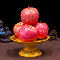 鳳雲飛佛具用品佛堂陶瓷果盤蓮花供果盤