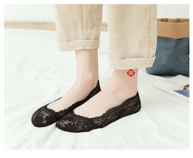 大红蕾丝隐形袜-1_10