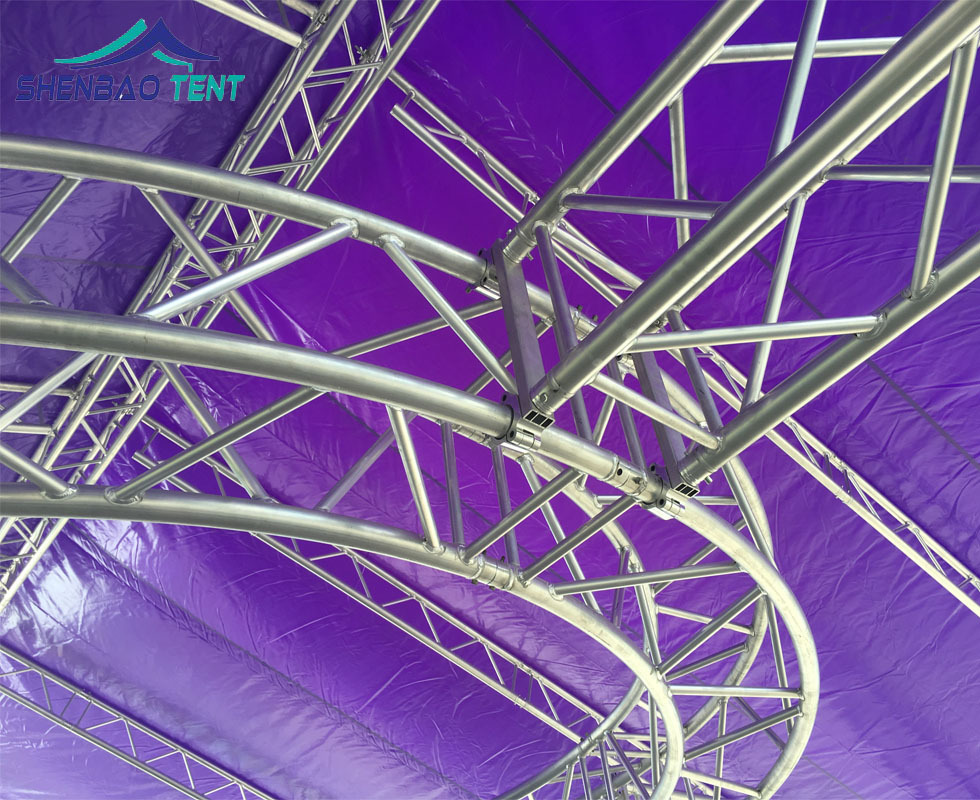 铝合金灯光桁架 搭建活动庆典铝合金帐篷架 truss架