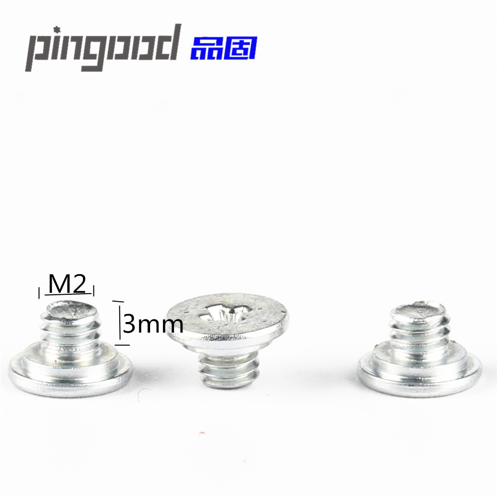 五金厂订做304不锈钢十字平头平尾台阶螺丝 微型电子维修小螺钉M2