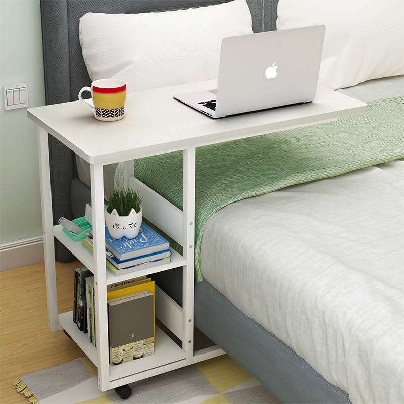 Move the bedside notebook lazy table desk simple home student bed on…
