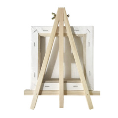 批發迷你畫架畫框小號展示架 手機架小油畫布框三腳木架跨境
