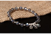 Silver bracelet, accessory natural stone, silver 925 sample, bright catchy style, moonstone, wholesale