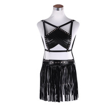 2018�¿�r�������LŮ���{ȹʽPU���bŮ���� ���K����ȹ��������