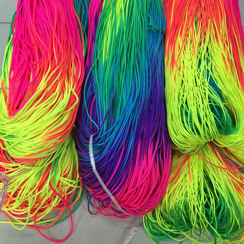 5号6号7号七彩韩国线彩虹绳中国结绳子锦纶韩国丝手工DIY编织绳子